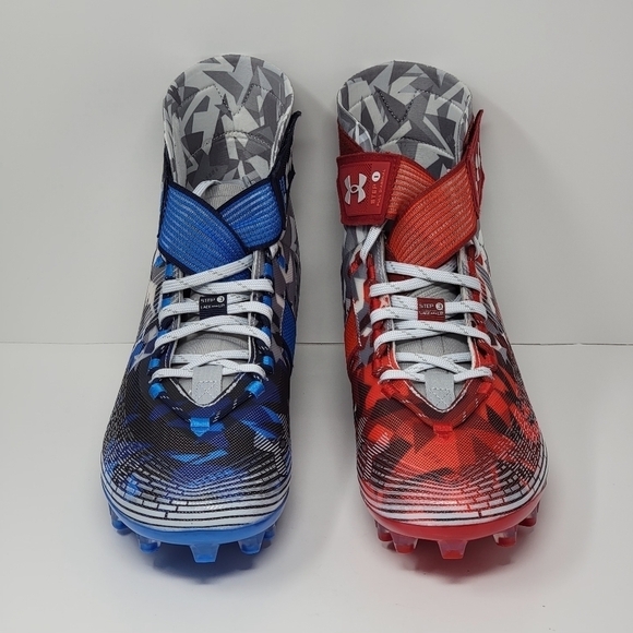 Under Armour Highlight MC LE USA Football Cleats 3026340-100 Men\'s Size 12.5 New main image 5